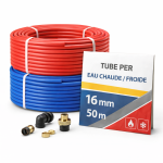 Tube PER Eau Chaude/Froide 16 mm 50 m