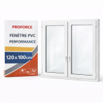 Fenêtre PVC Performance 120 x 100 cm